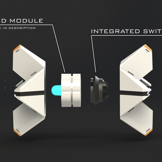 Slide1_-_Copy.PNG Ghost Fully Detailed Model, LED Illuminated, Fully printable without supports!