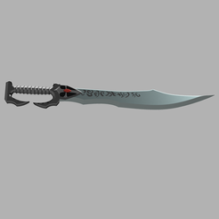 Void-Warrior-Blade.png STL file Void Warrior Blade・3D print model to download, Buckets_N_Stuff