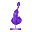 Jazz Muse – Abstract Cello Woman Sculpture.stl Jazz Muse - Abstrakte Cello-Frauen-Skulptur