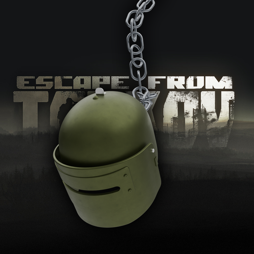 🪖 EFT Killa | R6 Tachanka | maska 1sch | Helmet Keychain・ STL File for ...