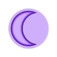 coffin moon.stl Graveyard Zen Garden