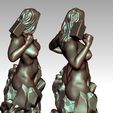 ZBrush asdasds.jpg Self sculpting woman