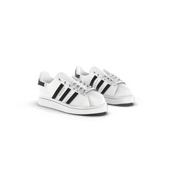 untitled.147.jpg Archivo STL Zapatillas Adidas Superstar en 3D - Estilo y Elegancia Fusionados・Objeto de impresión 3D para descargar