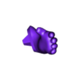 ARM_TOAD_LEFT.stl popcorn Toad eating 3D print model