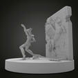 untitled.290.png Free STL file Pegasus diorama Pinterest Seiya Knights of the Zodiac Life Size Figure Statue・Design to download and 3D print