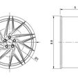 WorkWheels-GNOSIS-IS105-Drawing.jpg WORK GNOSIS IS105 FOR DIECAST 1 : 64 SCALE