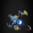 Symmetra_Gun_12.png STL-Datei Overwatch 2 Symmetra-Waffe für Cosplay・Design für den 3D-Druck zum Herunterladen