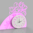 ramo-de-flores.png Clock bouquet of flowers