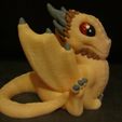 Seasmoke-the-Dragon-4.jpg Datei STL Seasmoke the Dragon (Einfacher Druck ohne Unterstützung)・Design für 3D-Drucker zum herunterladen