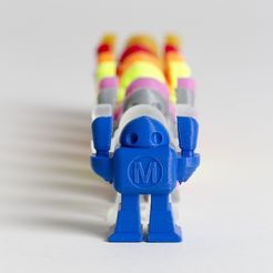 Robot_Montage_MG_4605_display_large.jpg Free STL file Maker Faire Robot・3D printable model to download