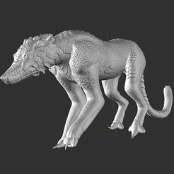 animal1.jpg STL file Creature 1・3D printer design to download