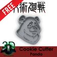 MarketingFree_PandaMappa.jpg PANDA COOKIE CUTTER / JUJUTSU KAISEN