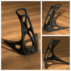 20230716_181435.jpg STL file Headphone Stand Organic - Smooth Surface Version・3D print object to download