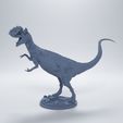 Dilophosaurus_clicker_7-copy.jpg Dilophosaurus clicker fan-art 1-35 scale pre-supported dinosaur monster