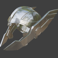 03.png Thor Ragnarok helmet 3d print stl
