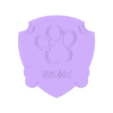PawPatrol-Public_v4.stl Paw Patrol Customizable Name Badge
