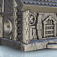 11.png House with canopy and roof window (6) - Warhammer Age of Sigmar Alkemy Lord of the Rings War of the Rose Warcrow Saga