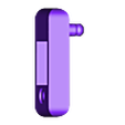 Lh_hinge_block.stl duplicator 4s door lift hinge.. v1.2 (should work with makerbot/flashforge and more)