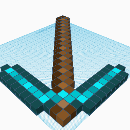 Minecraft-Diamond-Pickaxe-3.png Minecraft Diamond Pickaxe