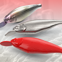 STL file 3D Printed Fishing Lure: Wire Integration and Weight Tuning 🎣・3D  printable model to download・Cults
