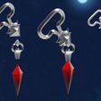 6.jpg Cosplay stl 3D files pack for Diluc Red Dead of Night skin accessories