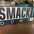 IMG_4108.jpg WWF Smackdown Stehendes Zeichen/Plakette