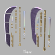 MIRA-WEAPON-9.png Inspired Kpop Demon Hunters Mira Weapon / Spear Gok-Do