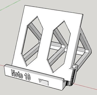Galaxy Note 10 stand with S pen holder