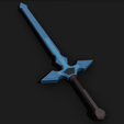Shapr-Image-2025-01-06-192932.png Sword Art Online Kirito Dark Repulser Sword Prop ( 1/1 Scale )