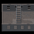 House-3-no-damage-4.png WWII Tabletop Terrain Set 28mm scale (3D Printable Files) - Based on real buildings from Carentan, France