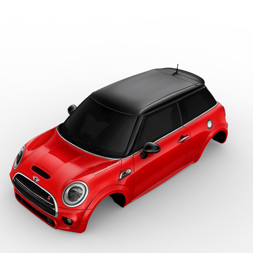 2014 MINI F56 Cooper S – Detailed 3D Performance Hatchback Body Model