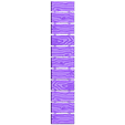 Flex_Bridge_-_XL_-_no_railing.stl OpenForge Modular Plank / Rope Bridges - 28mm