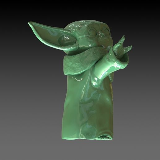 Untitled3.JPG STL-Datei Baby Yoda herunterladen • Modell für 3D-Drucker, mAlas