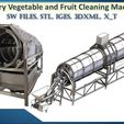 01-CF.jpg Rotary Vegetable and Fruit Drum Washing Machine