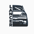 LANCER-BACK.png Mitsubishi Lancer EVO 8 Rear 2D