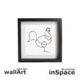 Frame-Picasso-Cock-22.jpg Wall art - Picasso - Cock 2