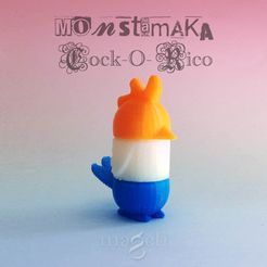 mtmk_trifix_Cock-o-Rico_1.jpg Archivo STL gratis Cock-o-Rico・Plan imprimible en 3D para descargar