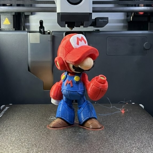 Mario x Megaman  - FANART - no ams - multiparts/3mf