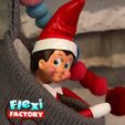 Flexi Elf 5 copy.jpg Симпатичный эльф с флекси-принтом и 3MF в комплекте!