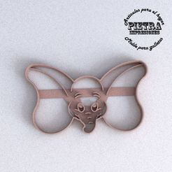 3.jpg Fichier STL FONDANT DUMBO DISNEY COOKIE CUTTER・Design à télécharger et à imprimer en 3D
