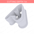 Letter_A~2.25in-cookiecutter-only2.png Letter A Cookie Cutter 2.25in / 5.7cm