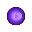 pokeball.stl Pokemon Pokeball