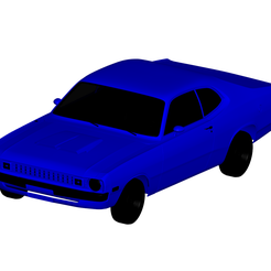 1.png 3D file Dodge Demon 1972・3D printer design to download, car-
