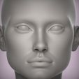 2.23.jpg 26 3D HEAD FACE FEMALE CHARACTER FEMALE TEENAGER PORTRAIT DOLL BJD LOW-POLY 3D MODEL