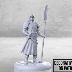 City_Guard_Thingiverse-01.jpg Fichier STL City Guard - Miniature de table・Design pour imprimante 3D à télécharger