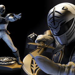 050223-Wicked-White-Ranger-Sculpture-Image-001.png Archivo 3D Escultura del Power Ranger Blanco de Wicked Movies: Probado y listo para impresión 3d・Design para impresora 3D para descargar