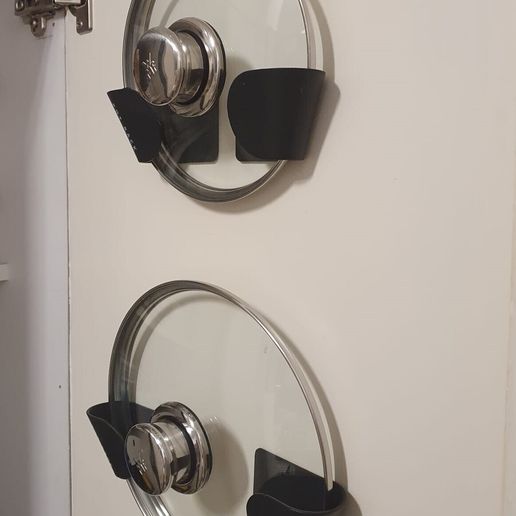 Pot lid holder 3D model