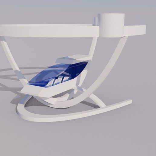 modern_inventor_0652_display_large.jpg Free STL file Elegant Passenger Drone - Vertical Take-off and Landing Aircraft・3D print model to download, AlbertKhan3D