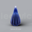 D_4_Renders_0.png Niedwica Vase D_4 | 3D printing vase | 3D model | STL files | Home decor | 3D vases | Modern vases | Floor vase | 3D printing | vase mode | STL