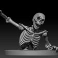 SKELETON-MODEL-2.jpg STL file Fantasy (Undead) Human Skeleton for 3D Printing・3D printer model to download